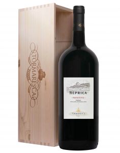 Neprica Primitivo Tormaresca formato magnum con cassetta legno cl 150